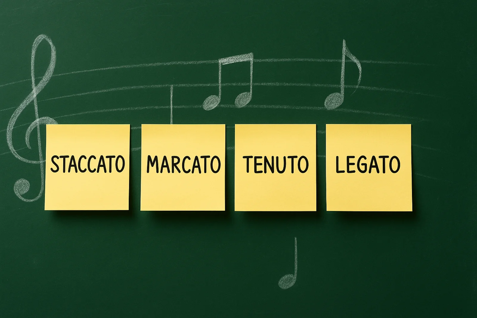 Bilde av post-it-lappar med artikulasjon